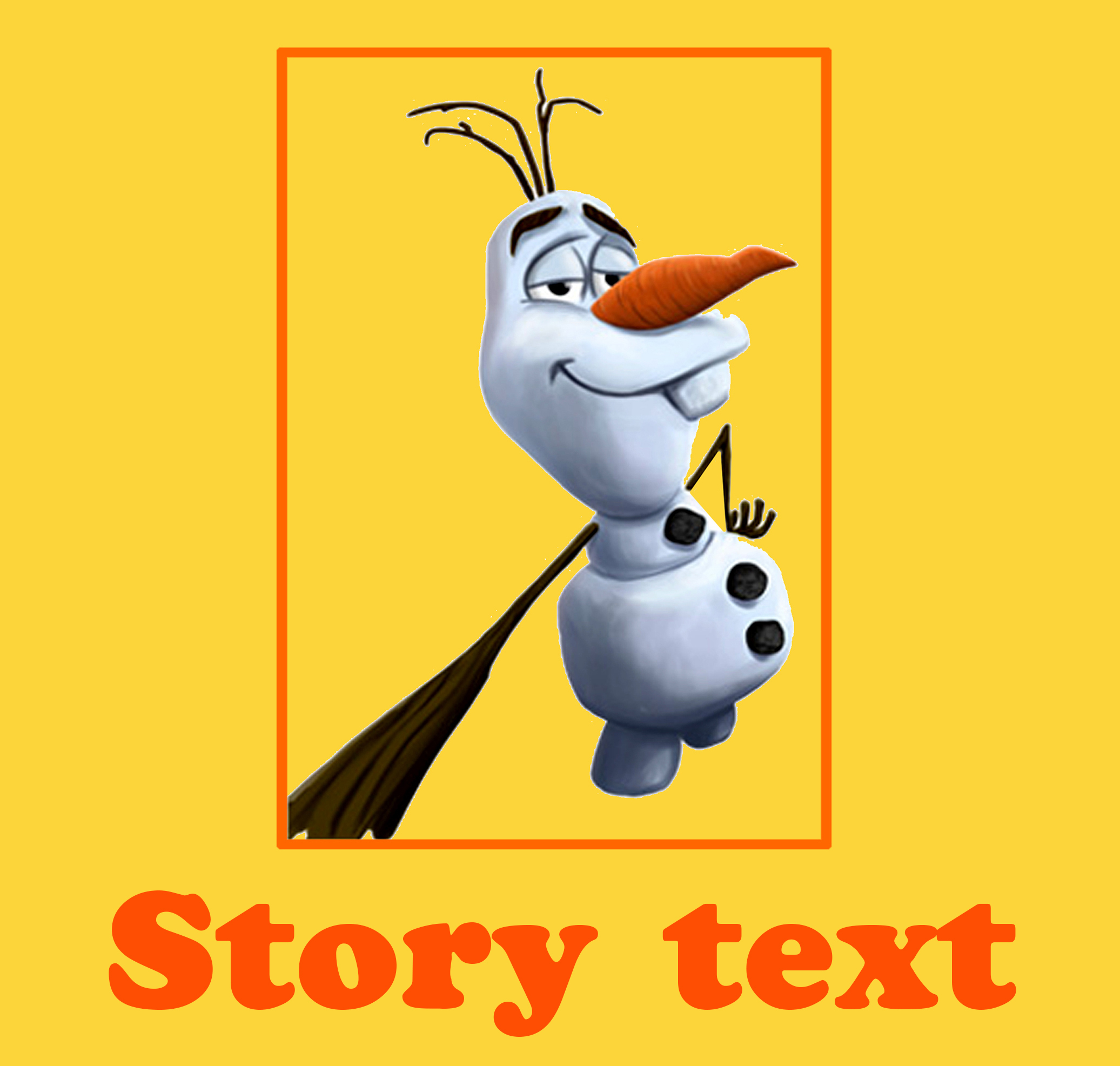 Stories text