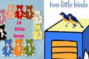 song 10 & 11-Ten little bears&Two little dicky birds